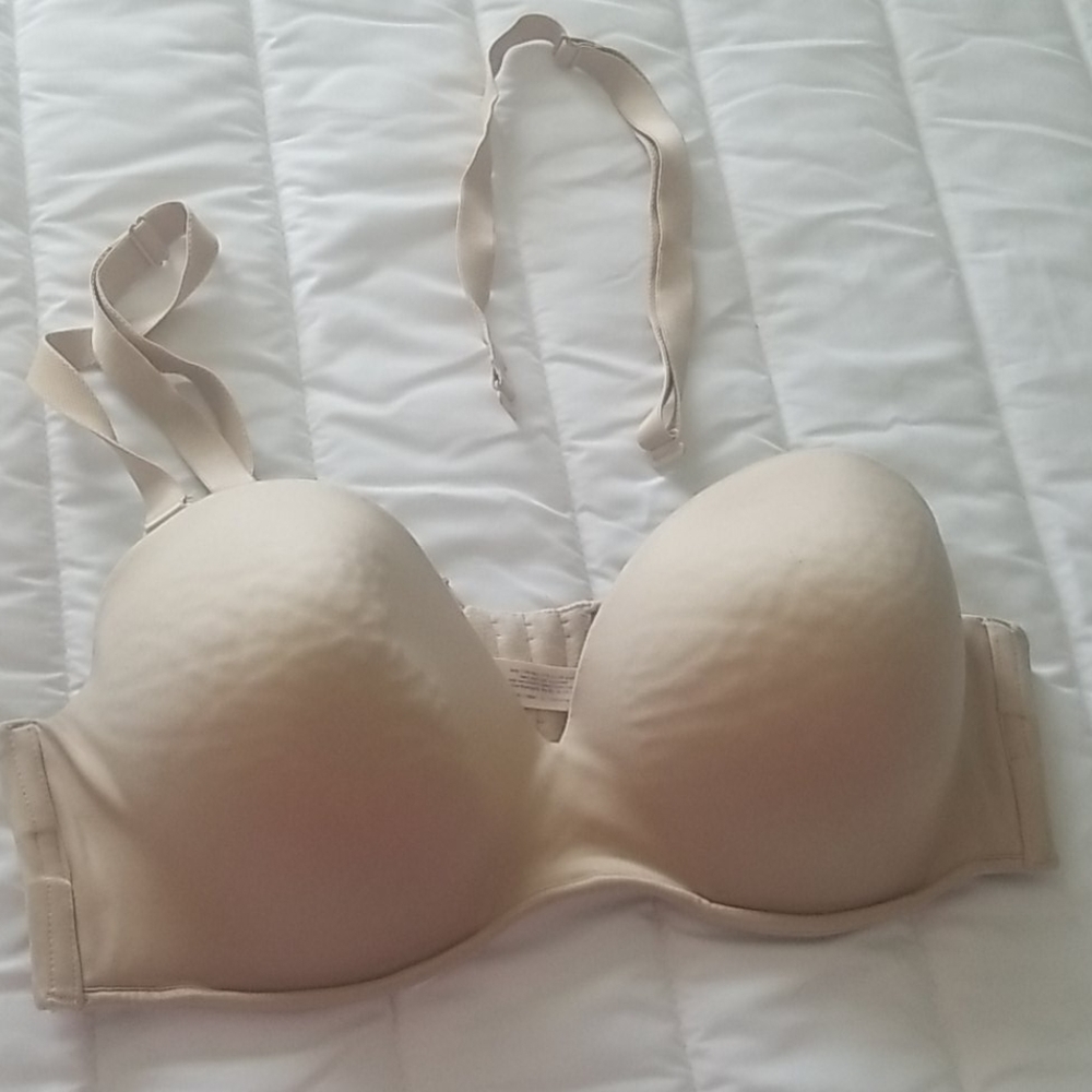 Cacique Strapless/Convertible Bra Nude